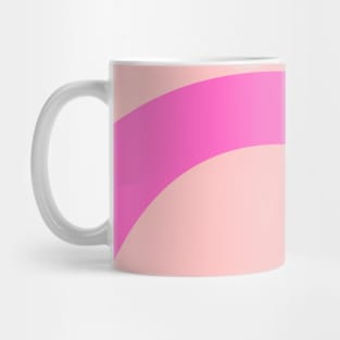 Boho abstract pastel rainbow pattern Mug